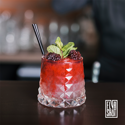 Minty Berry Blast Mocktail