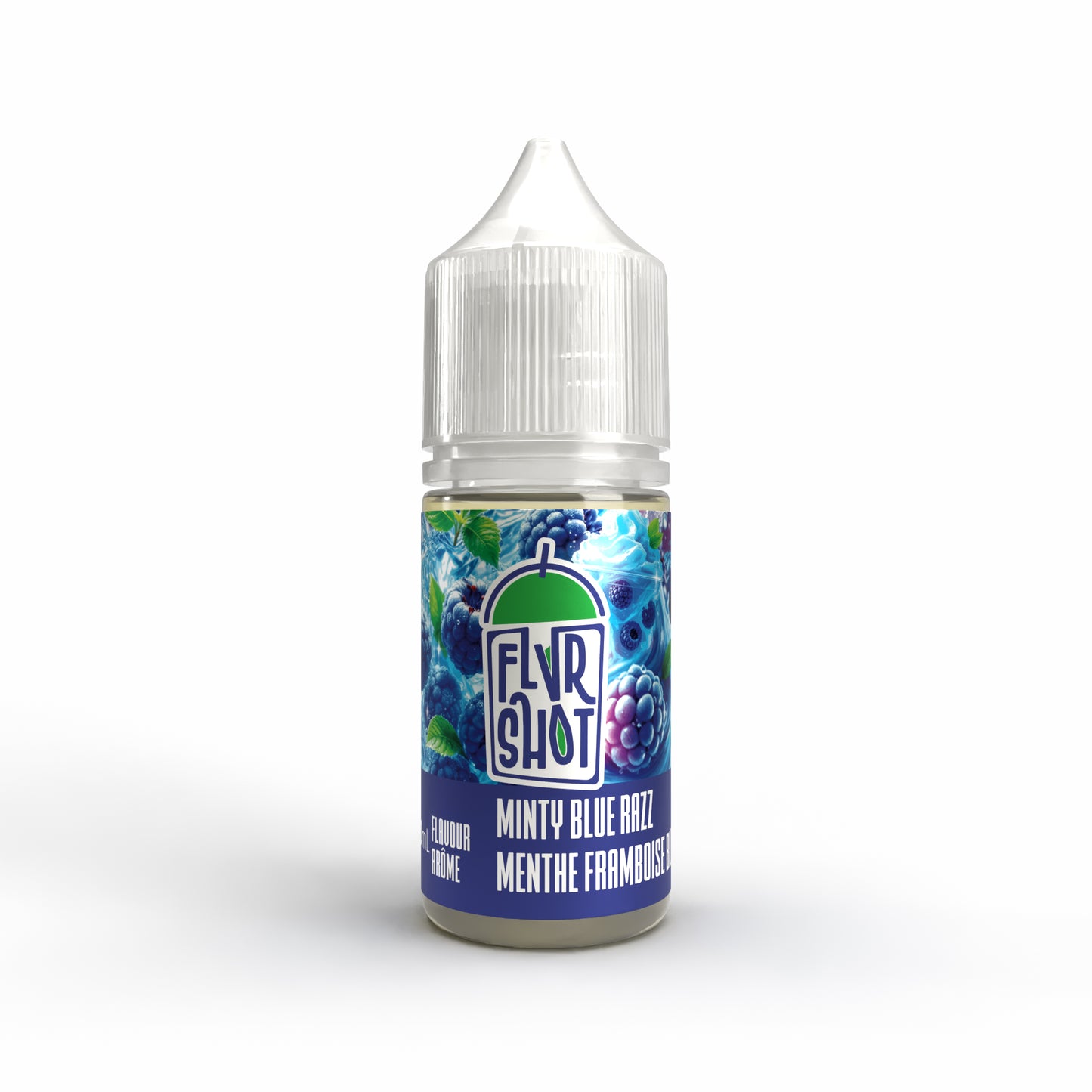 Shot à Saveur Menthe Framboise Bleue