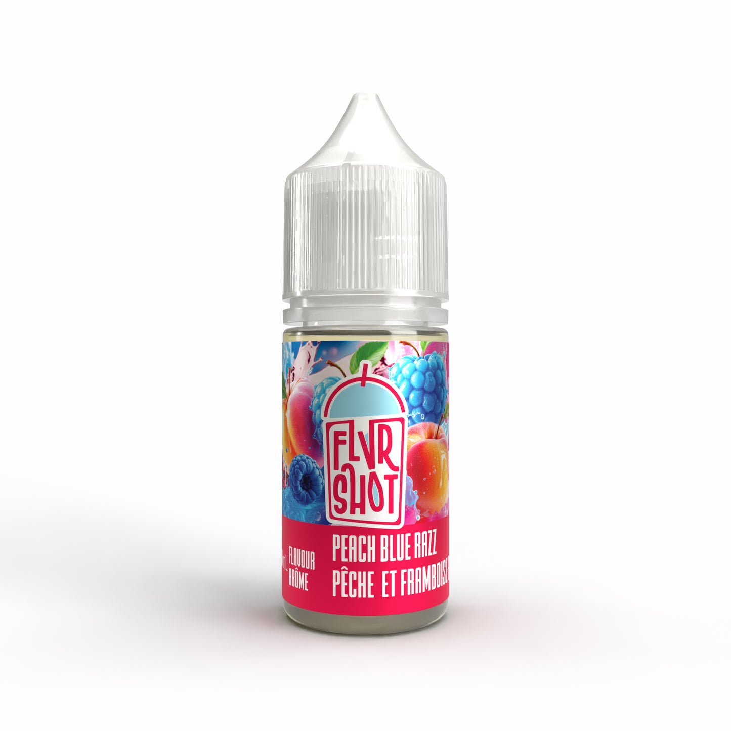 Shot à Saveur Pêche Framboise Bleue