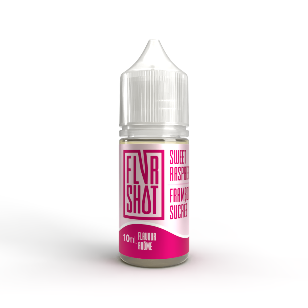 Shot sucré à la framboise