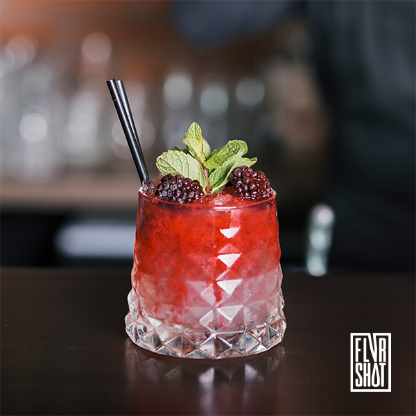 Minty Berry Blast Mocktail